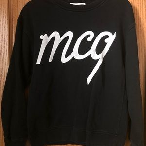mcq by Alexander mcqueen logo hoodie